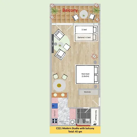 Διαμέρισμα Modern With Air Condition & Balcony Ζυρίχη