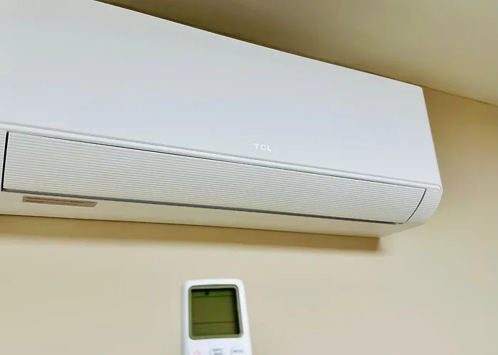 شقة Modern With Air Condition & Balcony